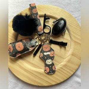 Pumpkin safety Keychain